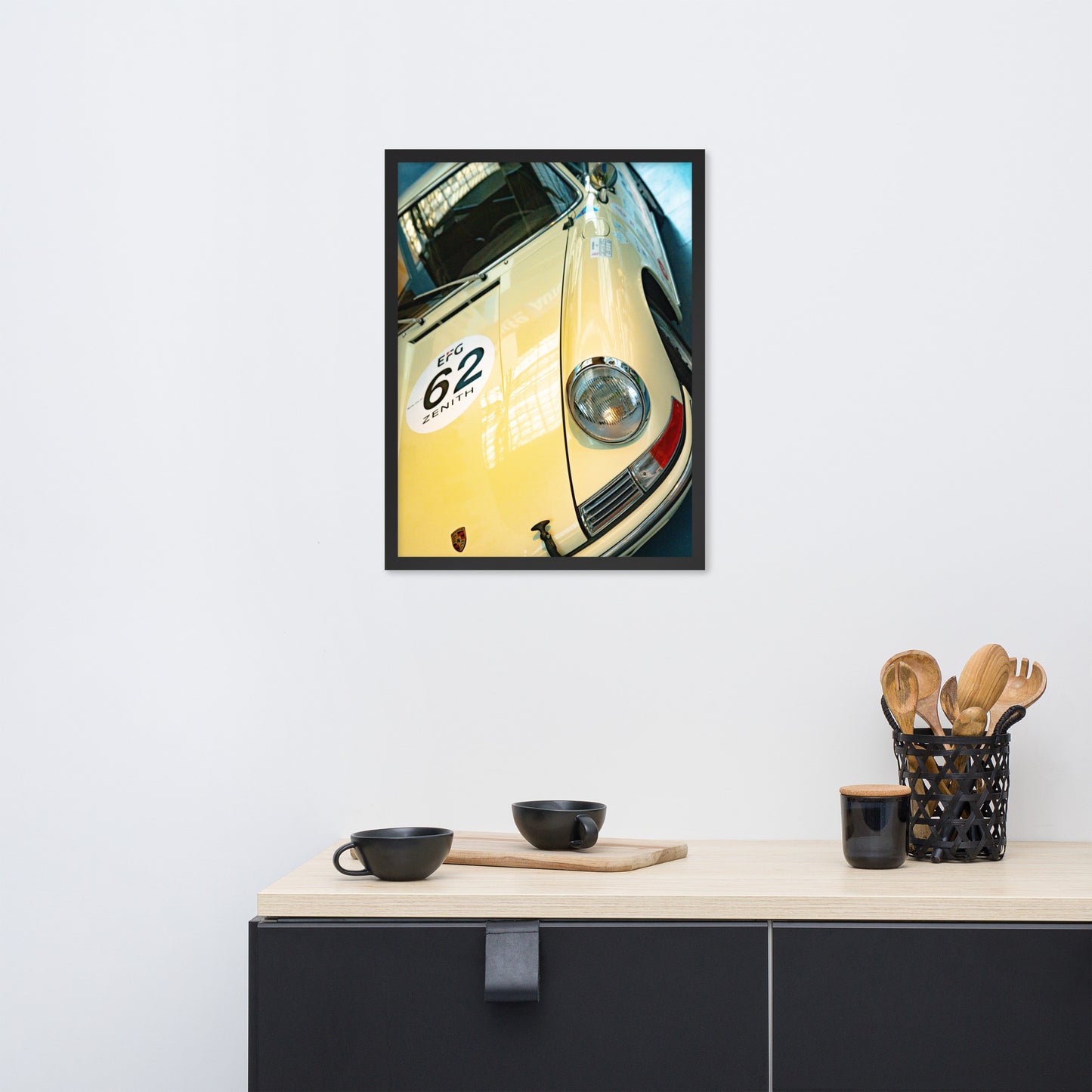 Classic Porsche Framed photo paper poster