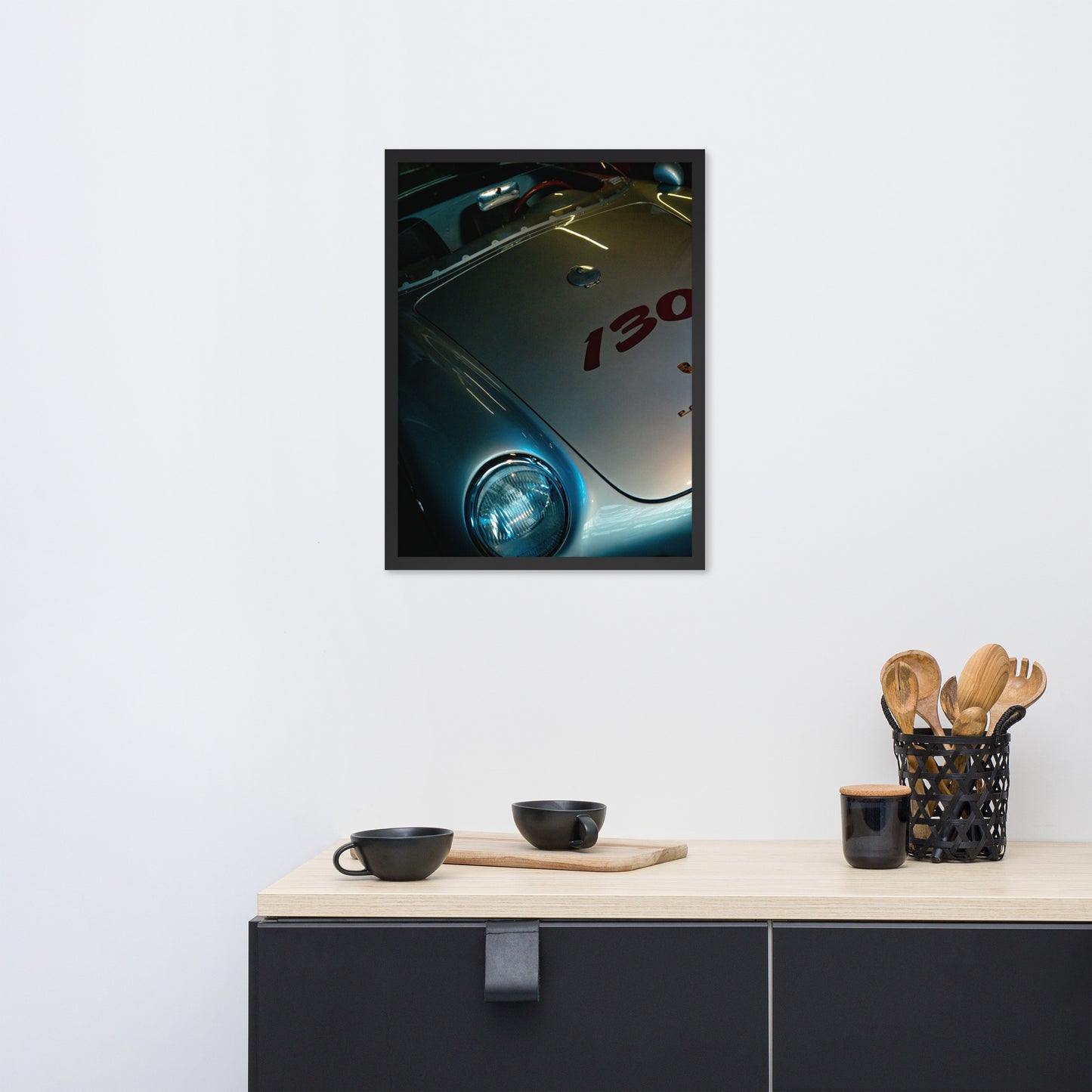 German classic 130. Framed photo paper poster