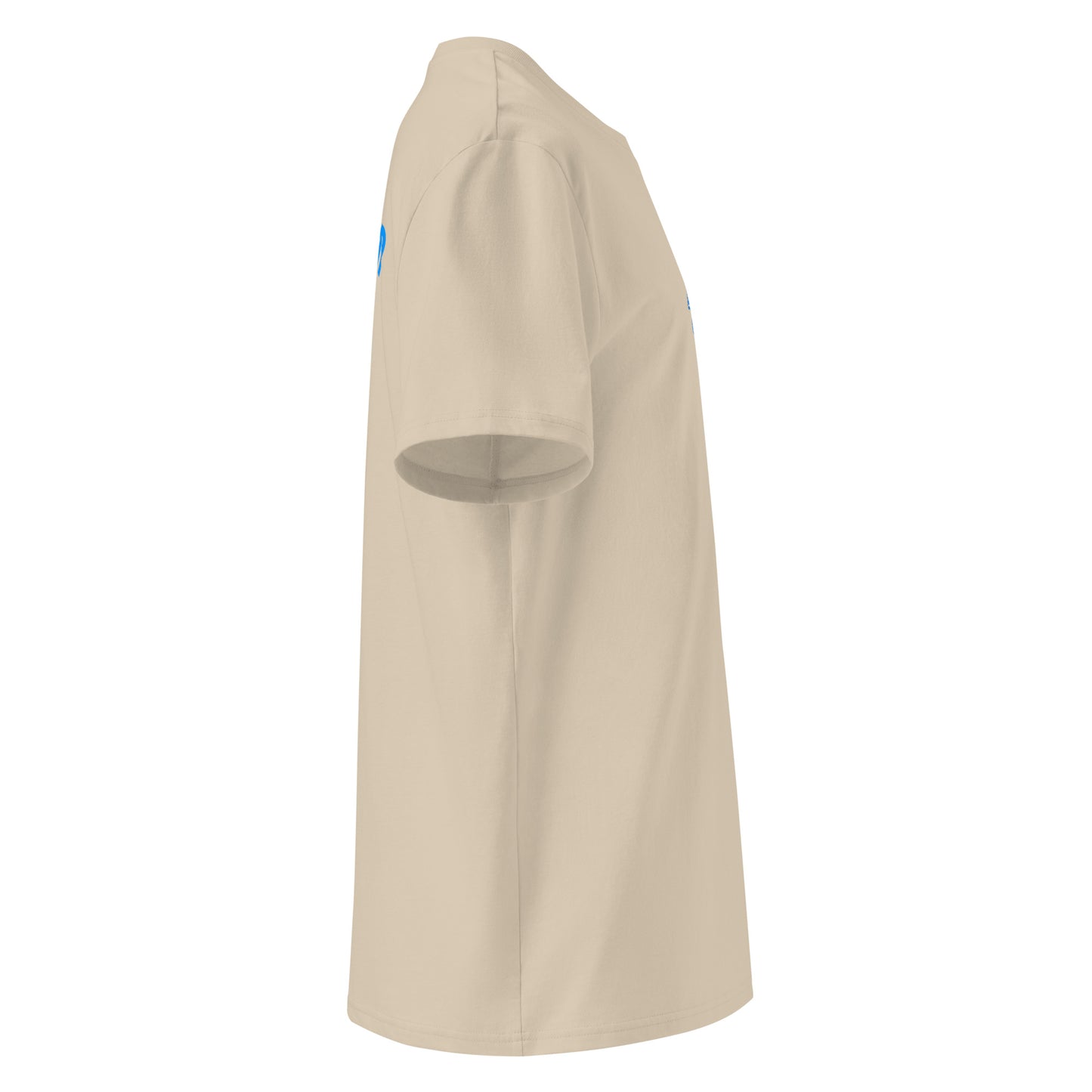 Blue Anyma icon. Unisex organic cotton t-shirt