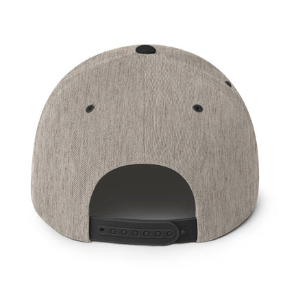 Blue Anyma Embroidered Snapback Hat