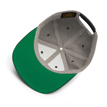 Blue Anyma Embroidered Snapback Hat