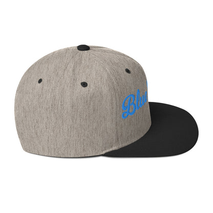 Blue Anyma Embroidered Snapback Hat