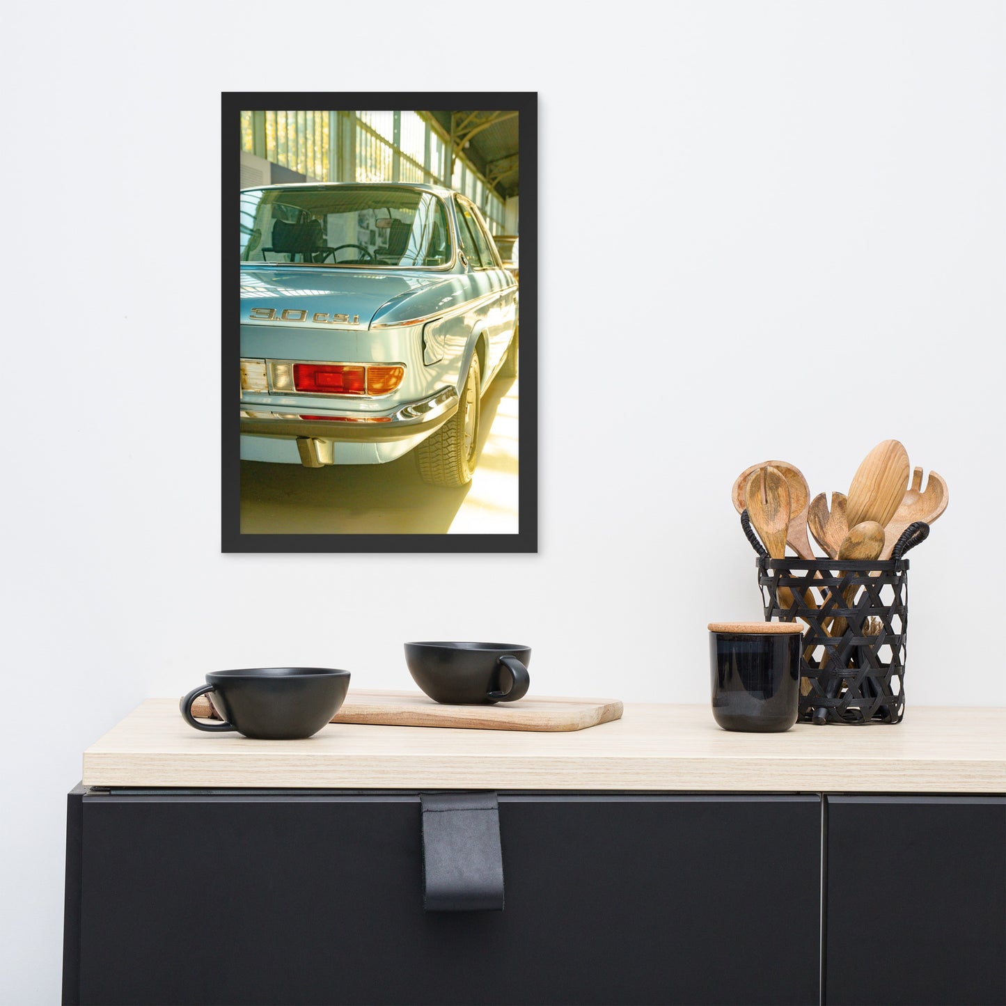 Classic BMW Framed photo paper poster