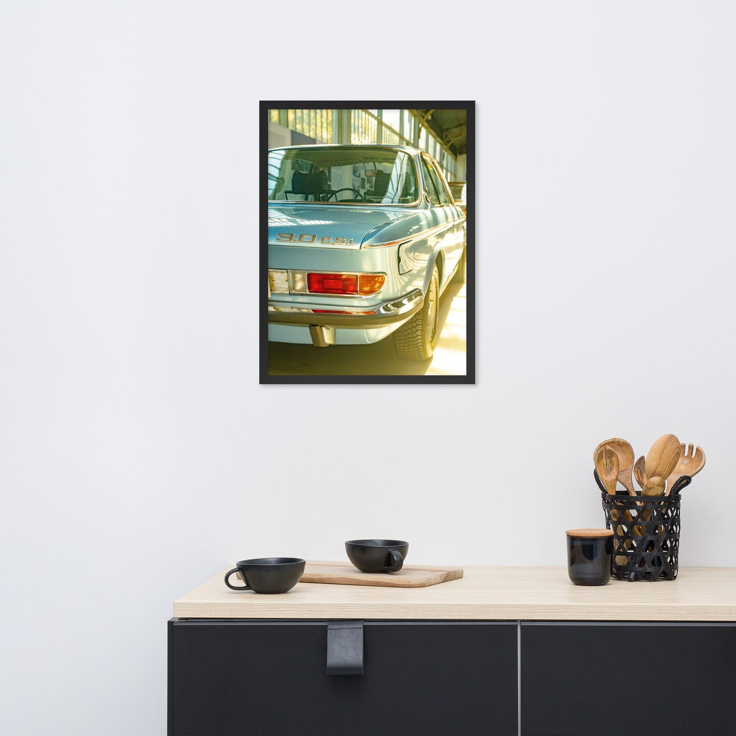 Classic BMW Framed photo paper poster