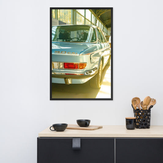 Classic BMW Framed photo paper poster