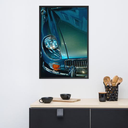 Classic car Framed photo paper poster