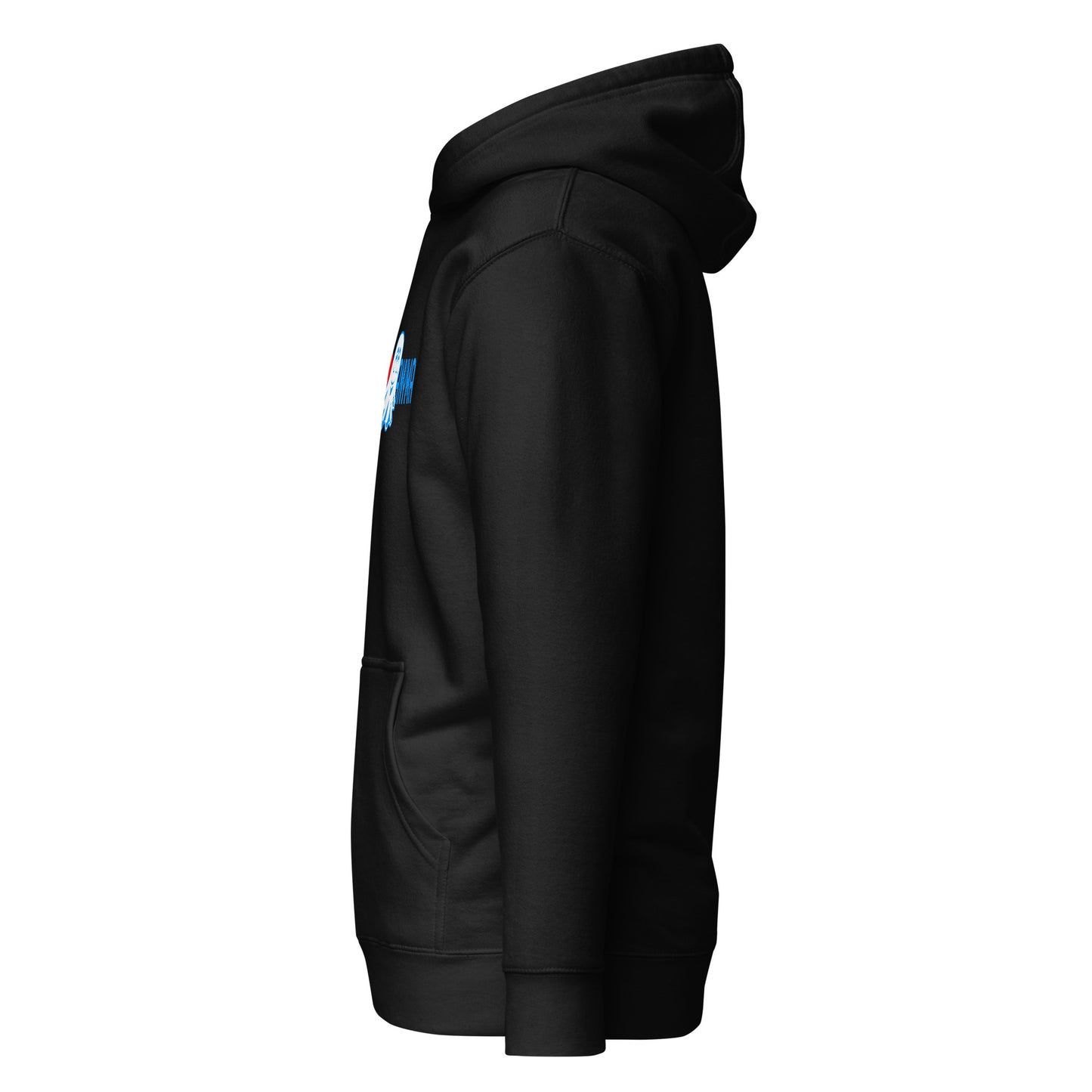 Blue Anyma Hoodie Black