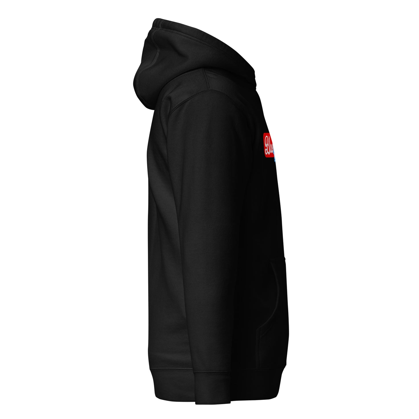 Blue Anyma Hoodie Black