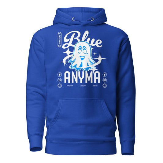 Blue Anyma Y2K Style Hoodie